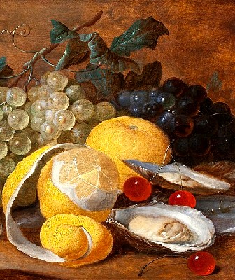 Lemons, Grapes and Oysters